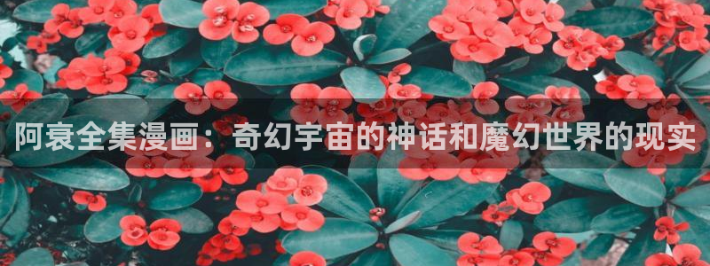 51漫画在线看免费：阿衰全集漫画：奇幻宇宙的神话和魔幻世界的现实